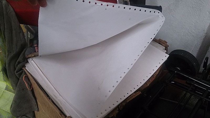 Papier rysunkowy dla dziecka - wersja PRL