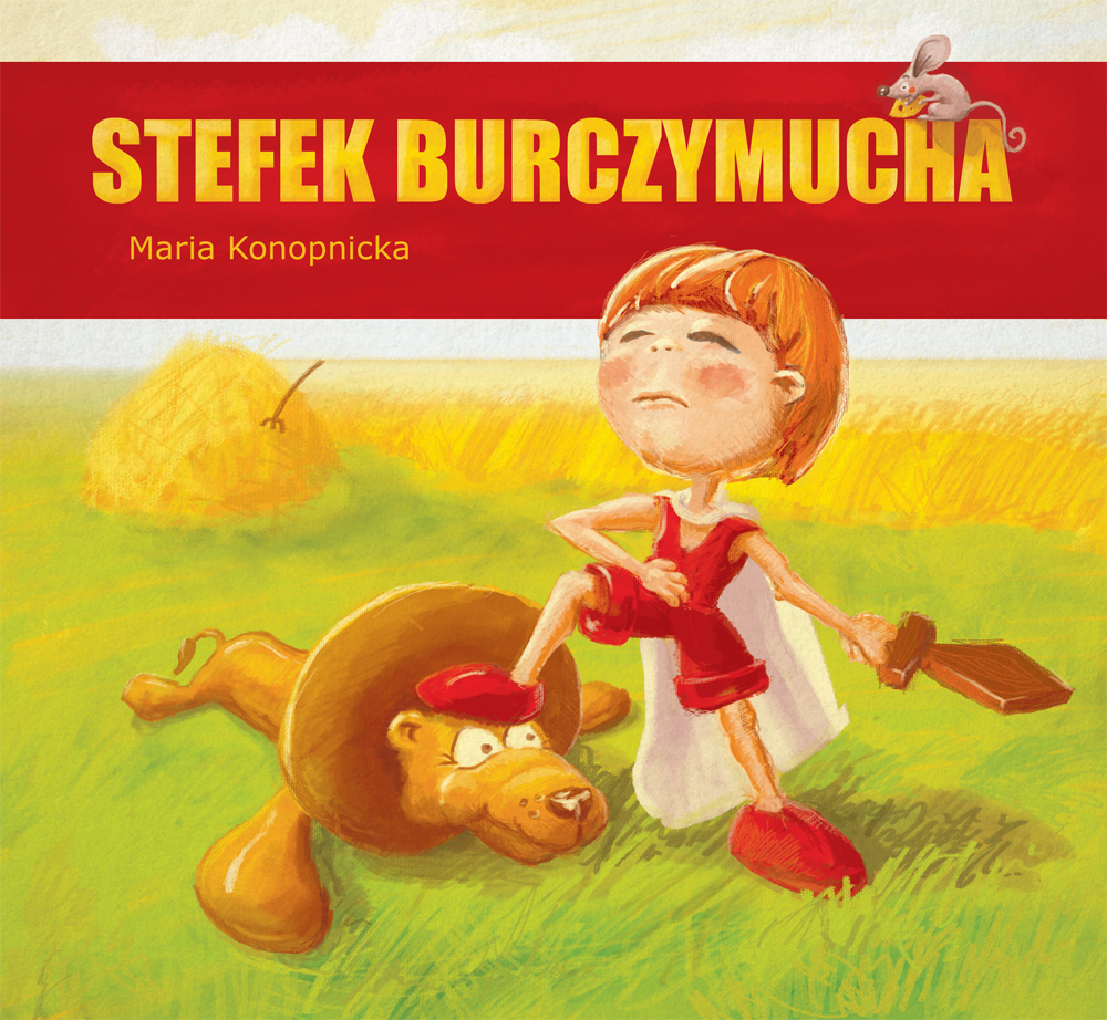 projekt okładki książki dla dzieci - Ilustrator Jakub Miłek