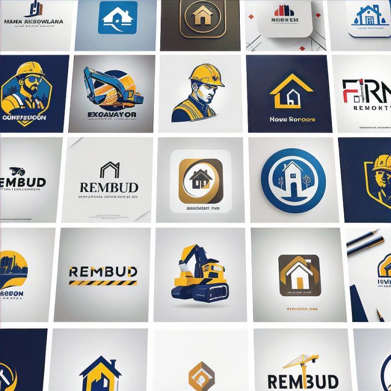 Logo firmy budowlanej