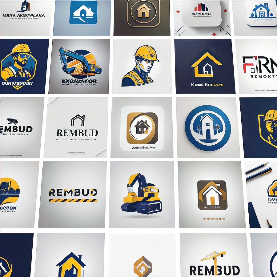 Logo firmy budowlanej