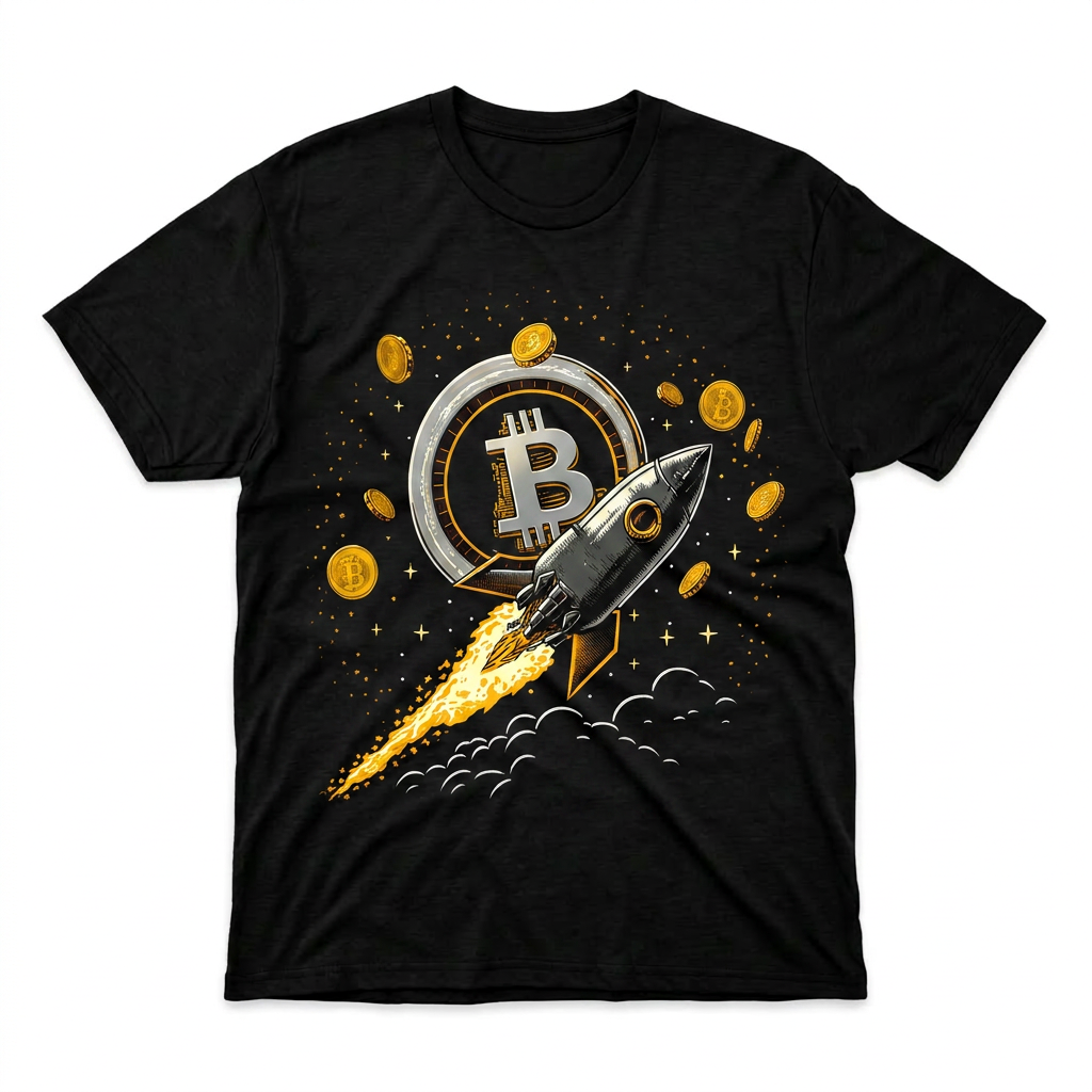 Bitcoin 1 - wzór na koszulkę (licencja niewyłączna) - obrazek 2