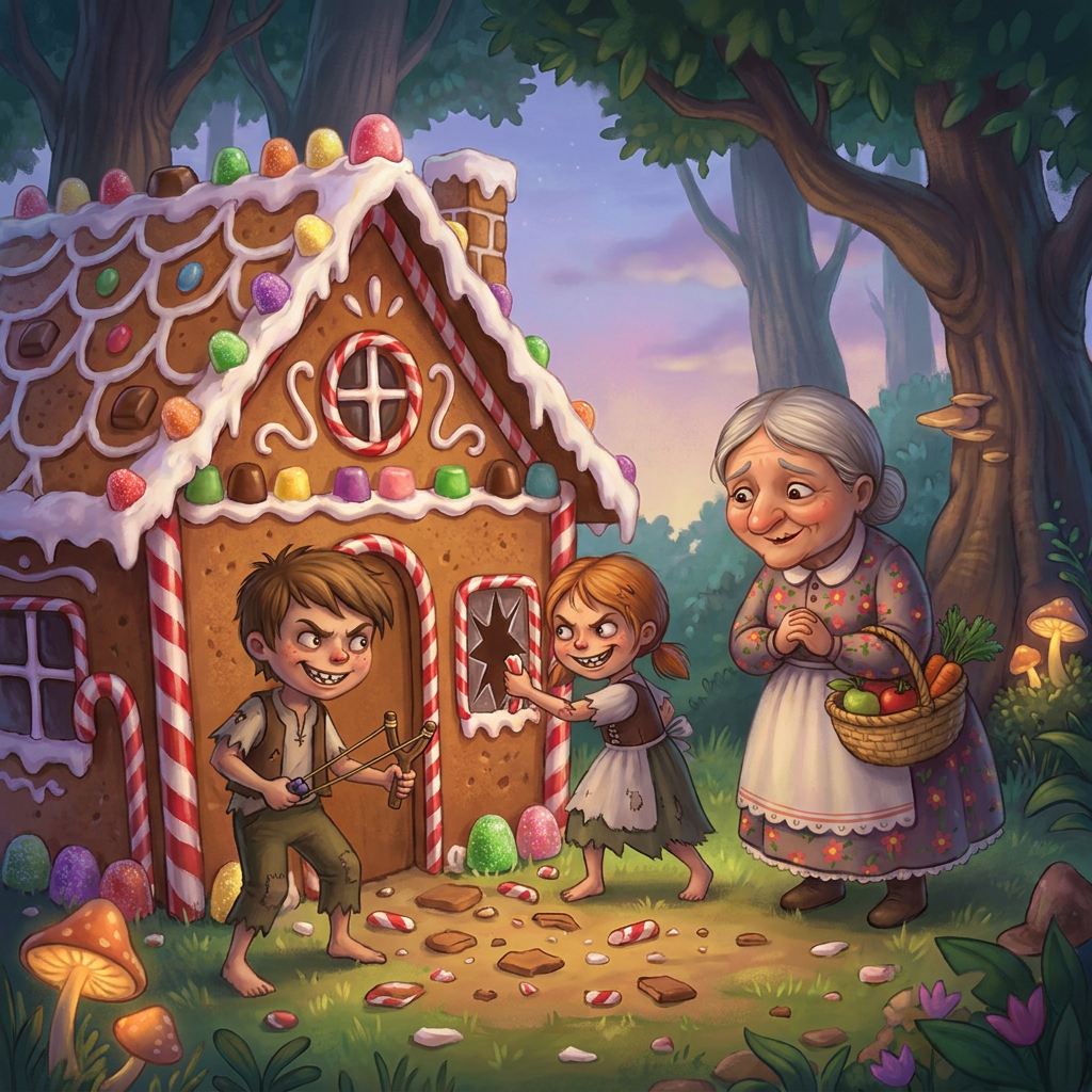 jaś i małgosia i babcia jadzia